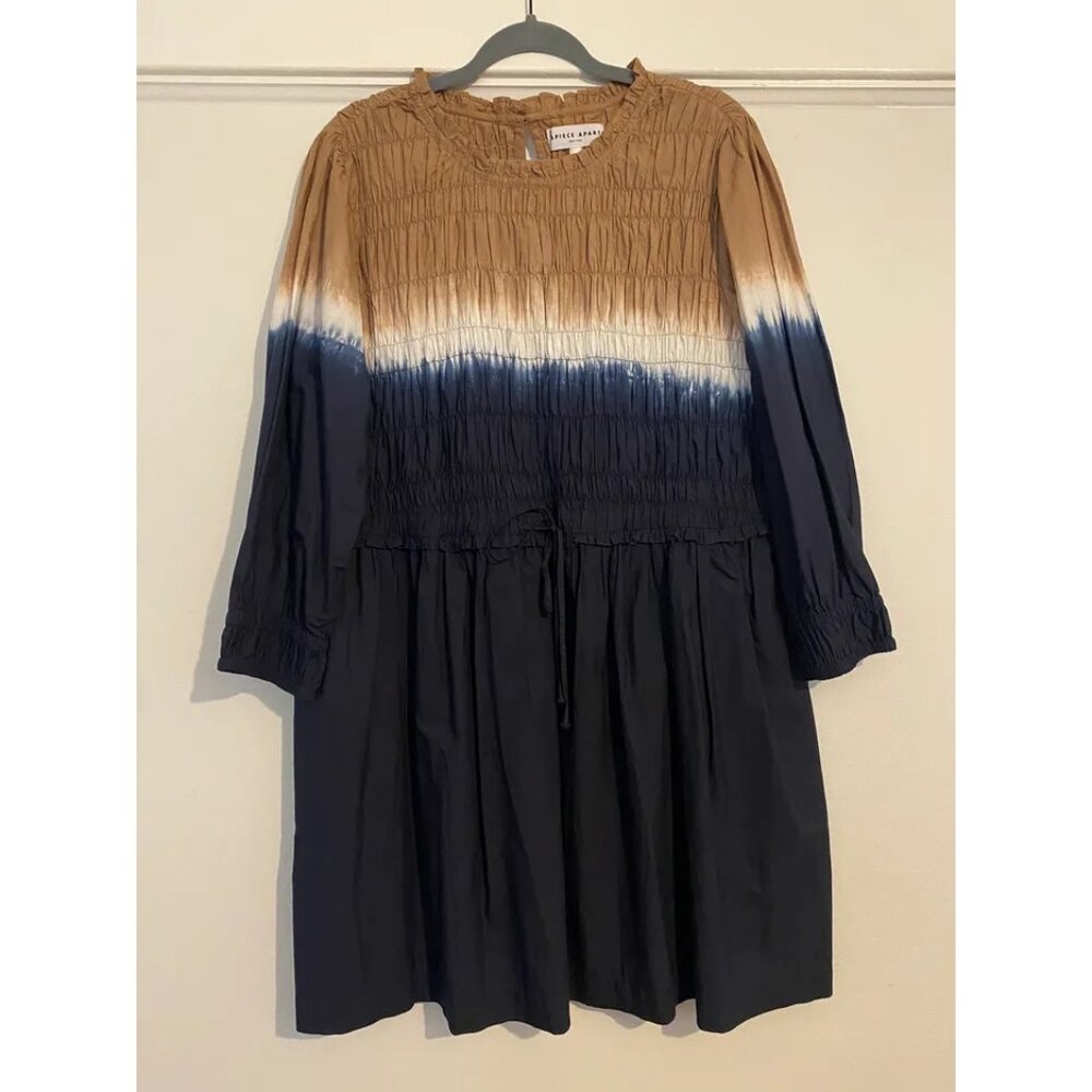 Apiece Apart Aldea smocked mini dress